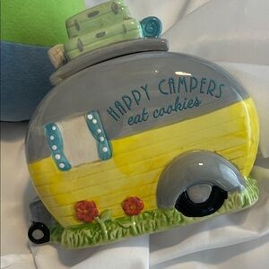 Happy Campers Cookie Jar